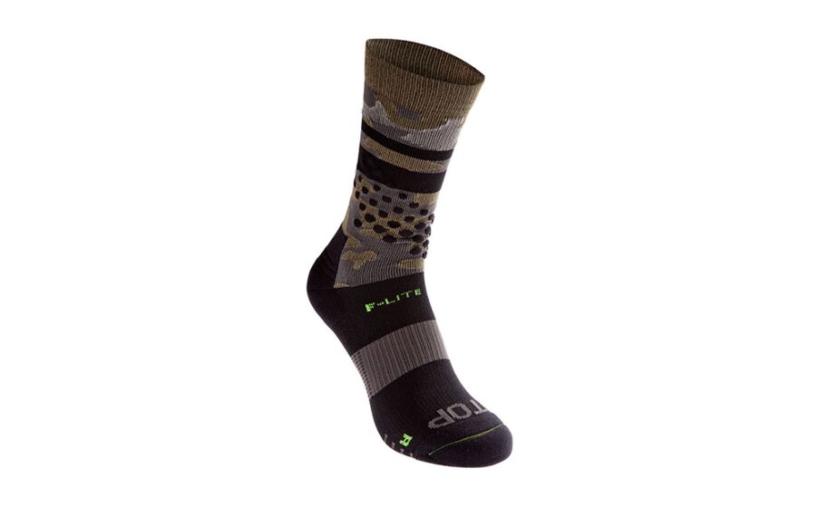 Inov-8 F-lite Crew Mens Running Socks Black/Camo Australia (SKIZTF257)